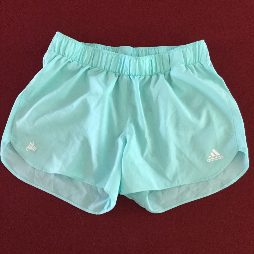Adidas Climalite Light Blue Running Shorts